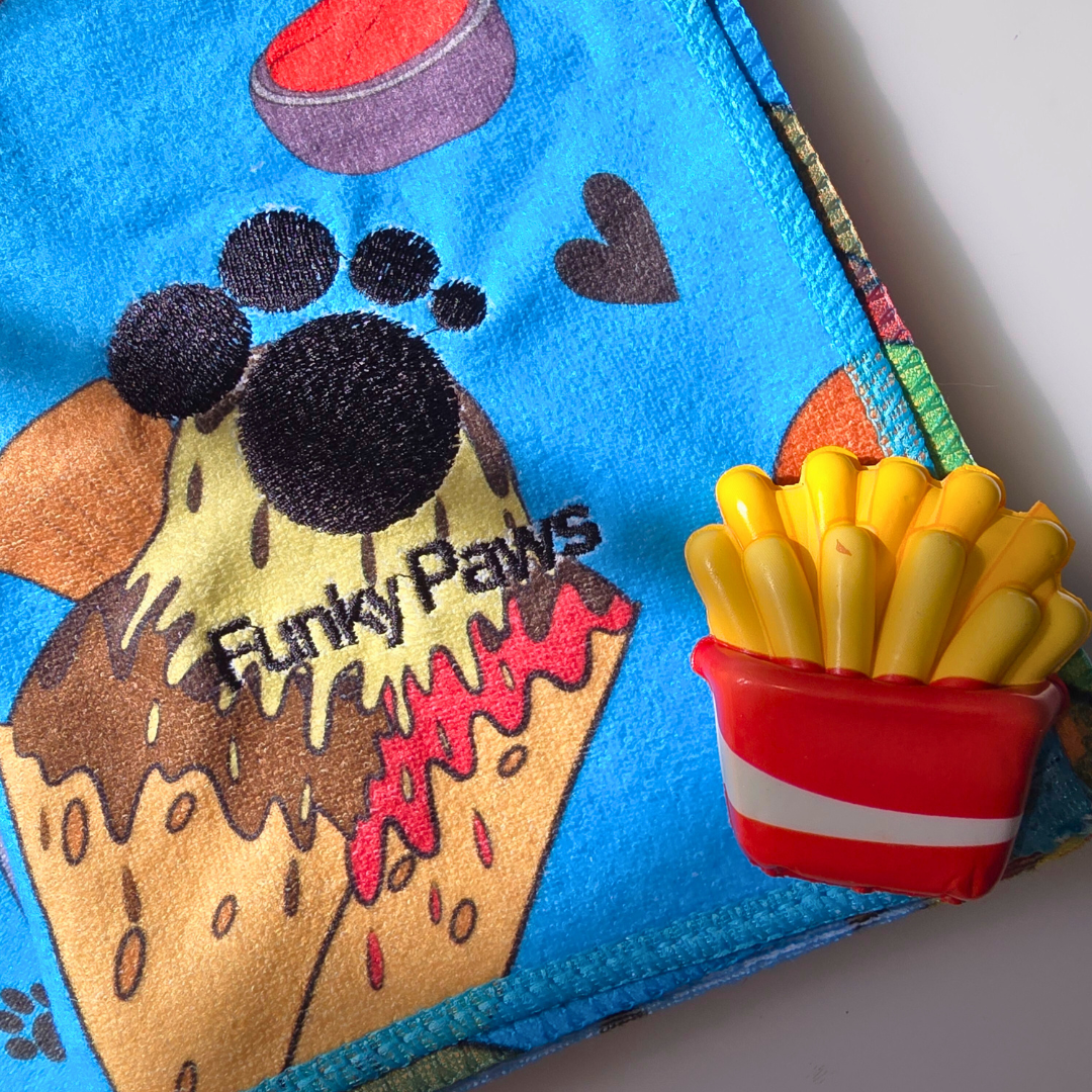 Dog Towel - Funky Foodie