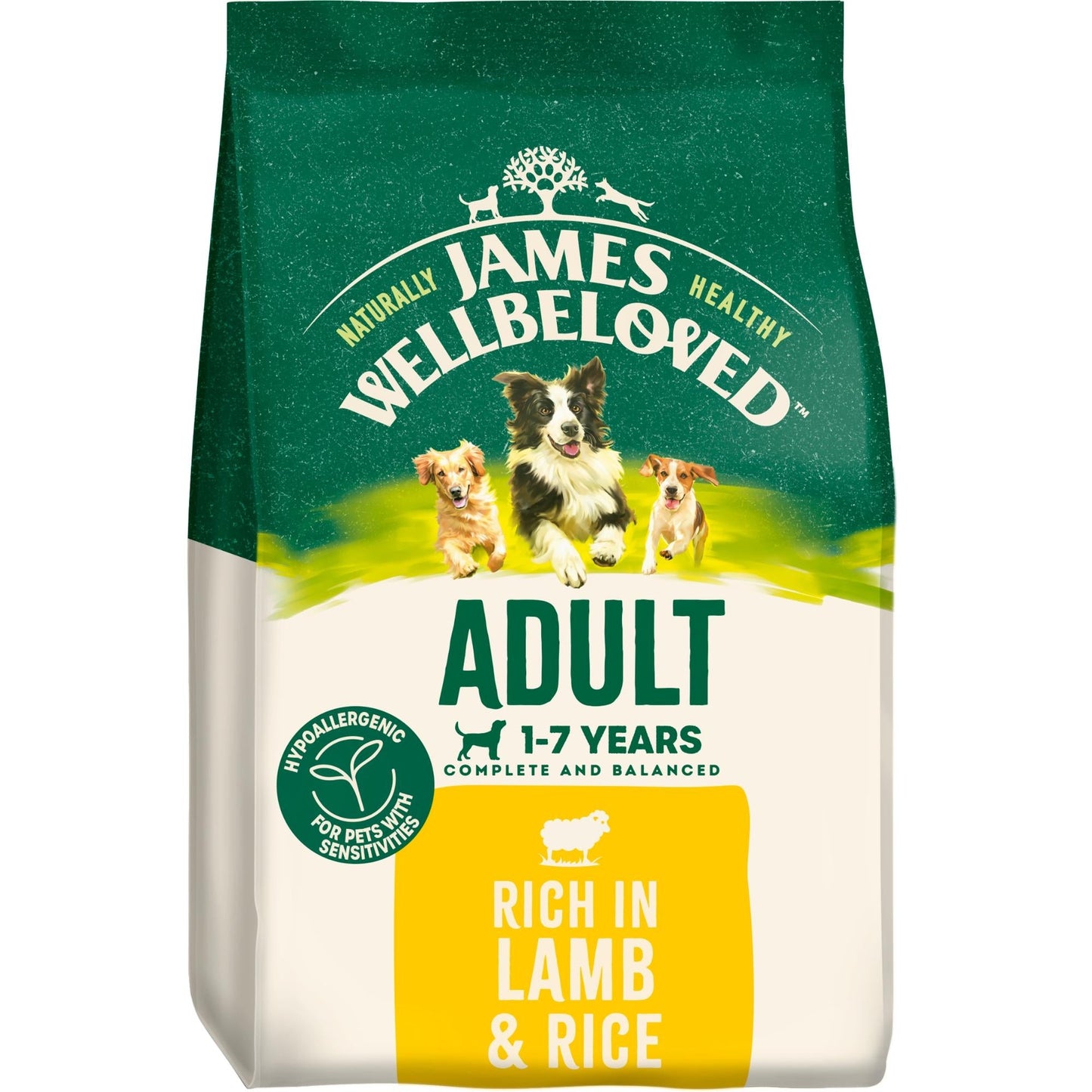 James Wellbeloved Adult Lamb & Rice dry dog food