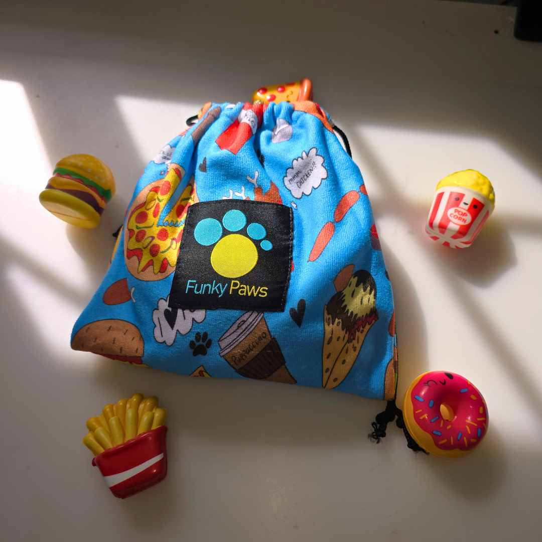 Dog Towel - Funky Foodie