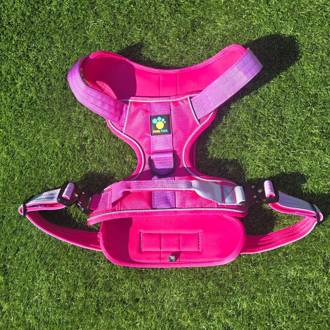 Pink Ultimate Strength Harness – Built for Power, Designed for Comfort