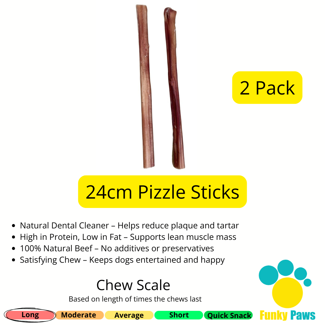 24cm Pizzle Sticks - Pack of 2