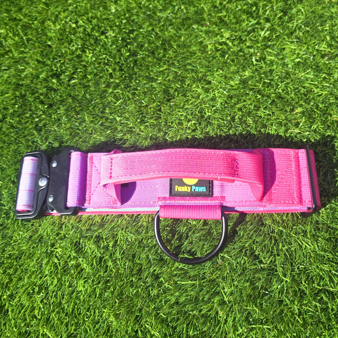 Pink Ultimate Strength Collar – Strength, Comfort & Safety for Every Pup