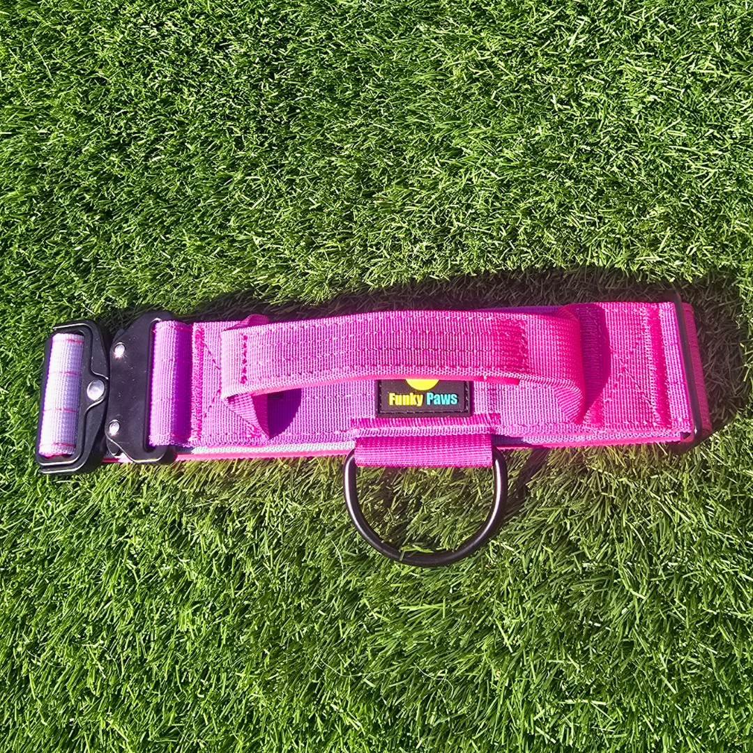 Pink Ultimate Strength Collar – Strength, Comfort & Safety for Every Pup