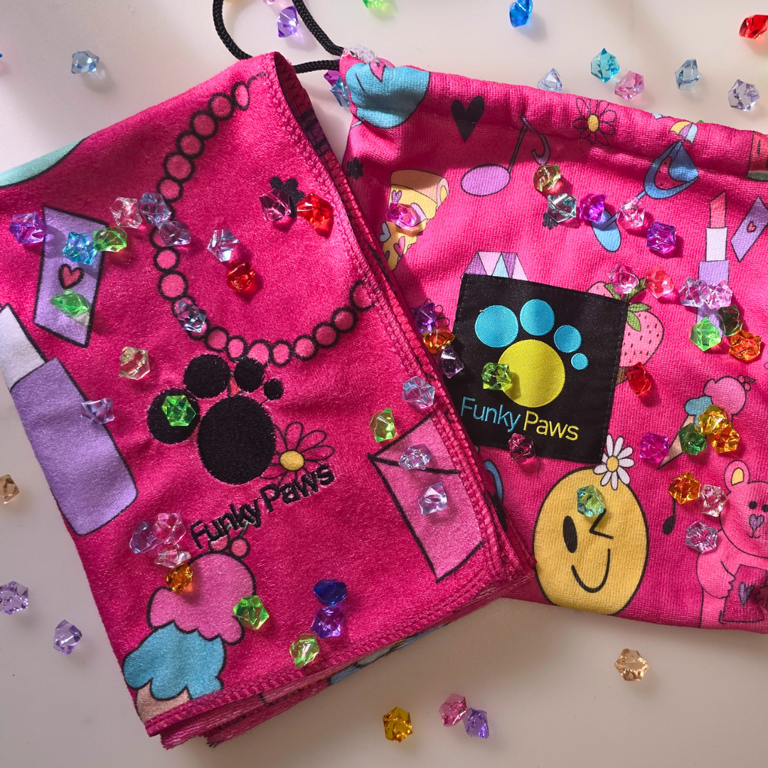 Dog Towel - Girl's BFF's