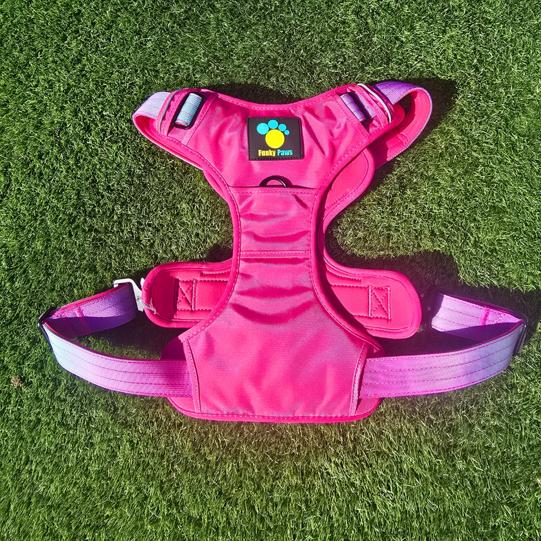 Pink Ultimate Strength Harness – Built for Power, Designed for Comfort