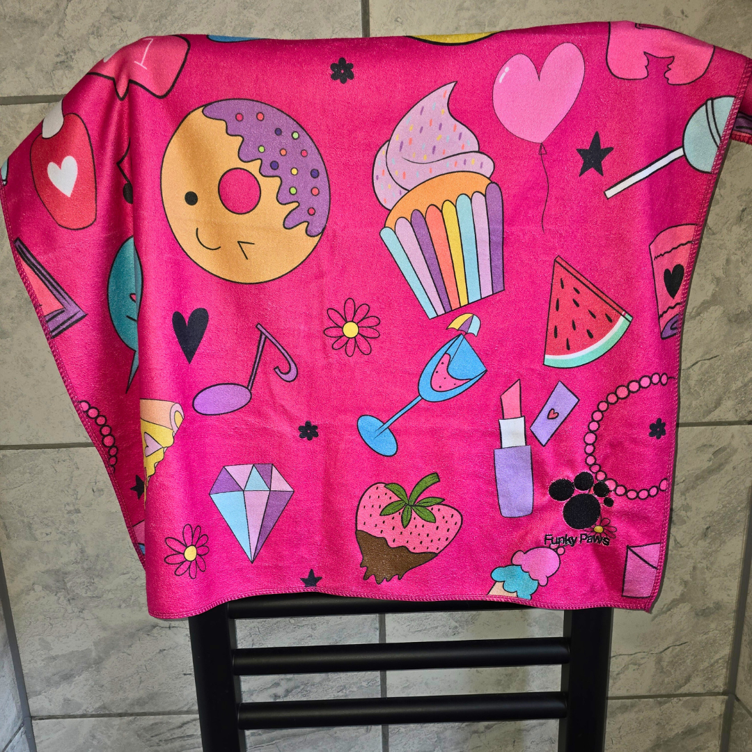 Dog Towel - Girl's BFF's