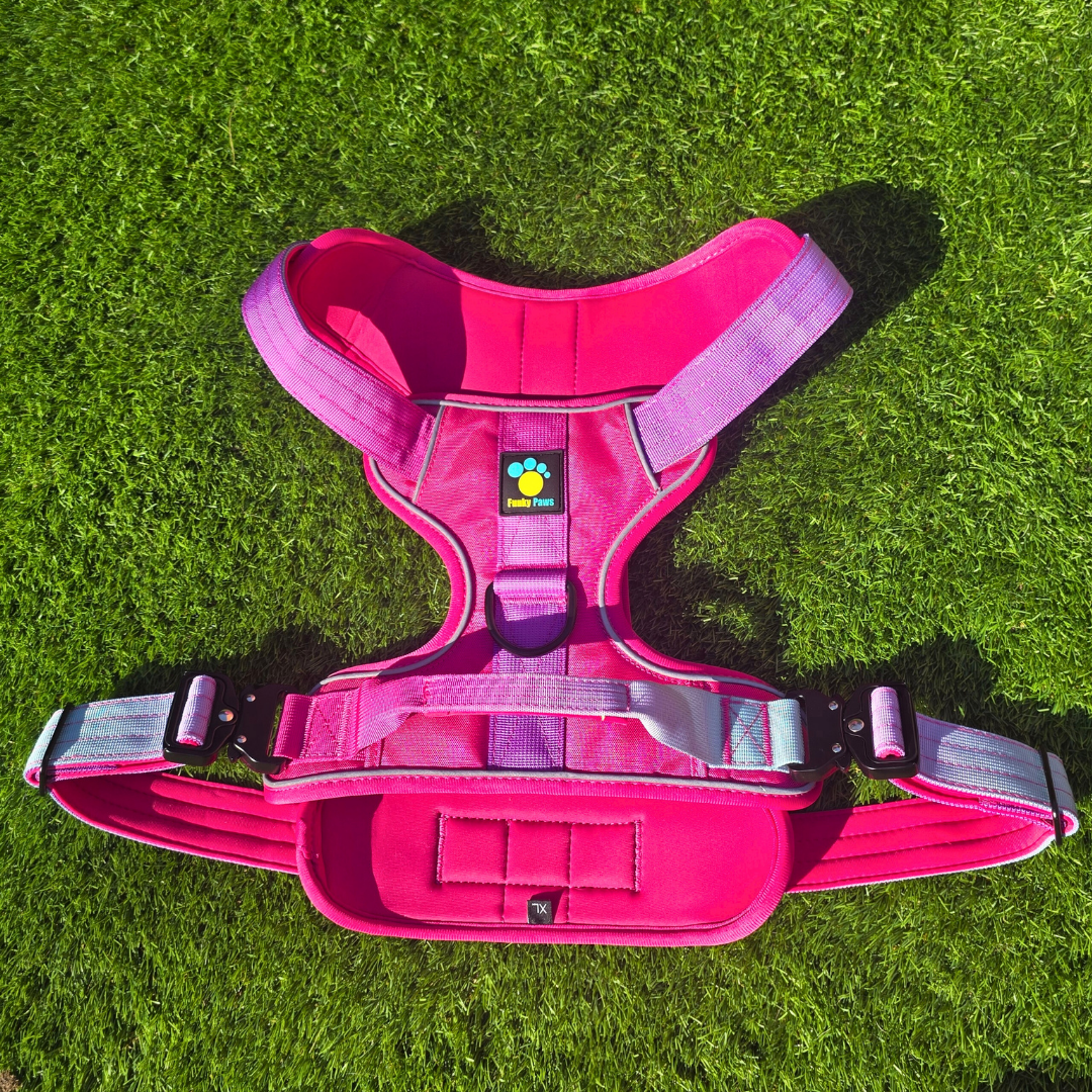 Pink Ultimate Strength Harness – Built for Power, Designed for Comfort