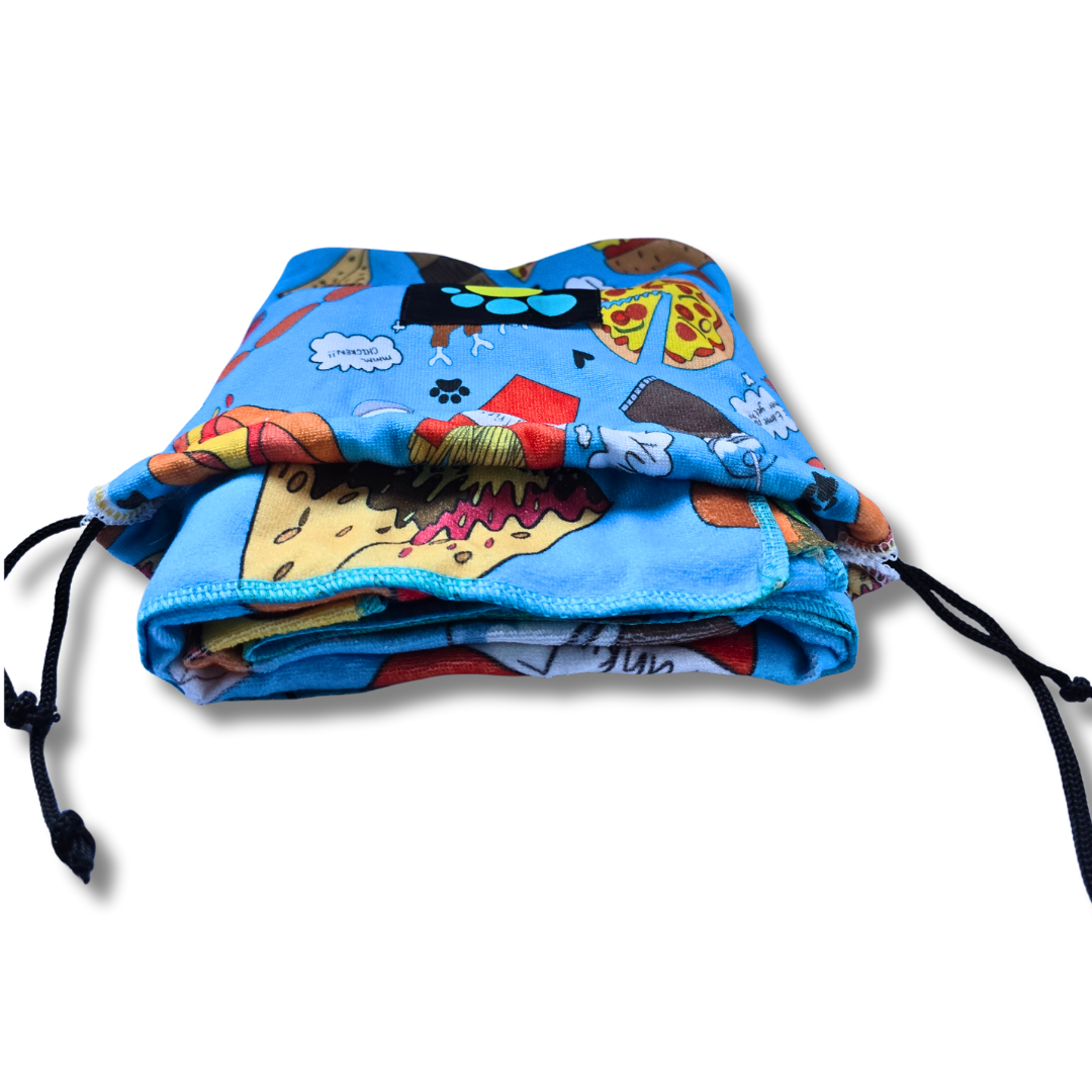 Dog Towel - Funky Foodie