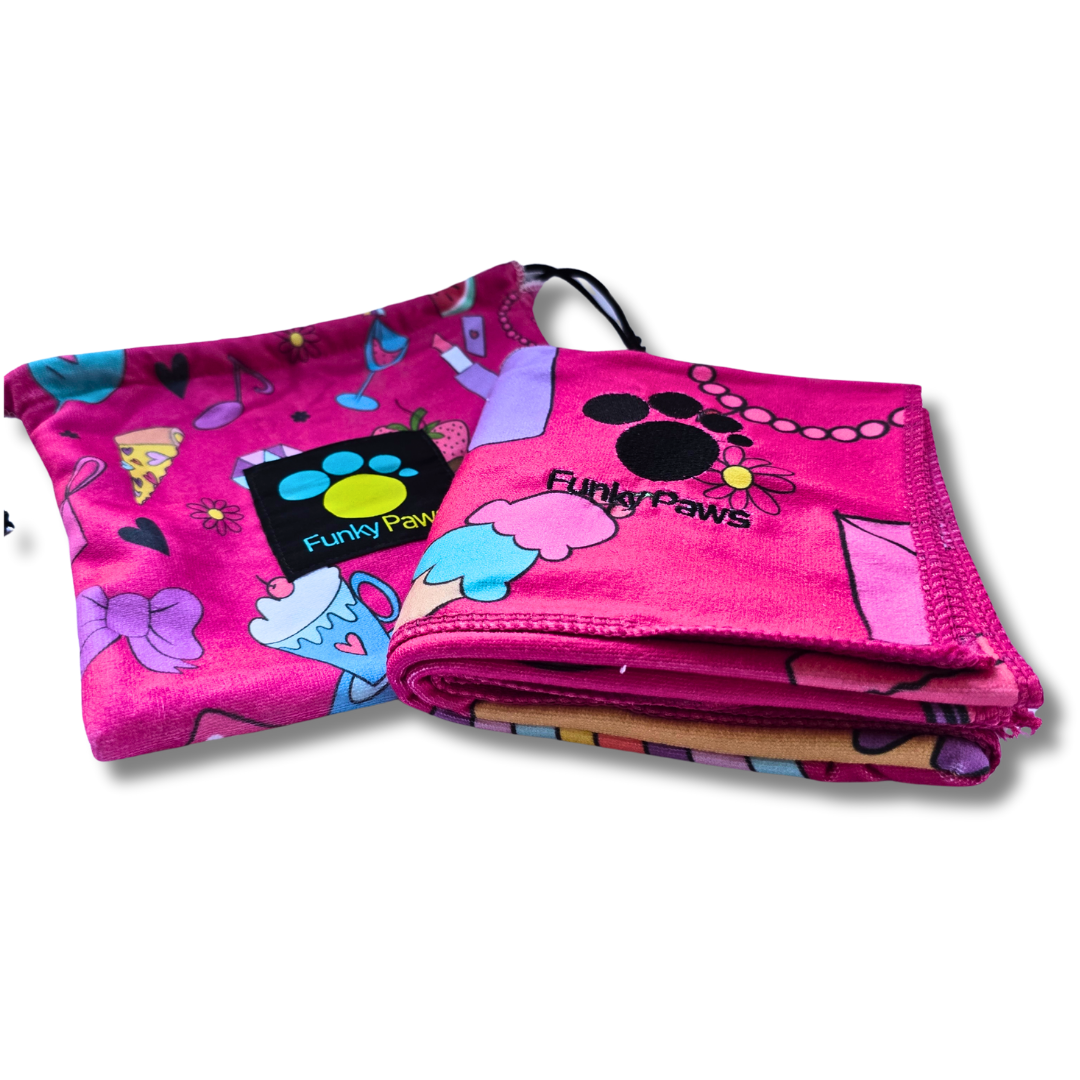 Dog Towel - Girl's BFF's
