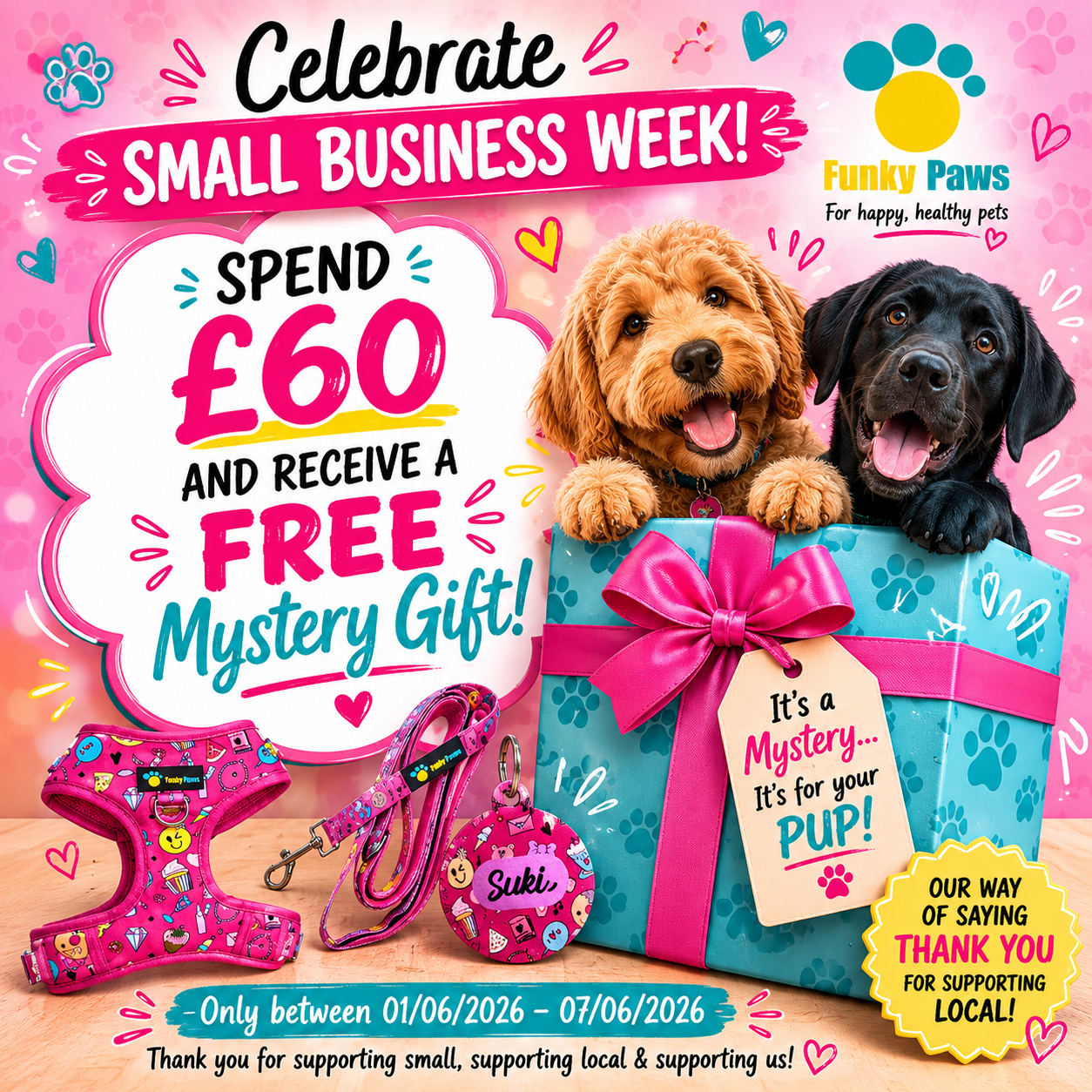 π Spend Β£60 & Get a FREE Mystery Gift β Small Business Week Exclusive!