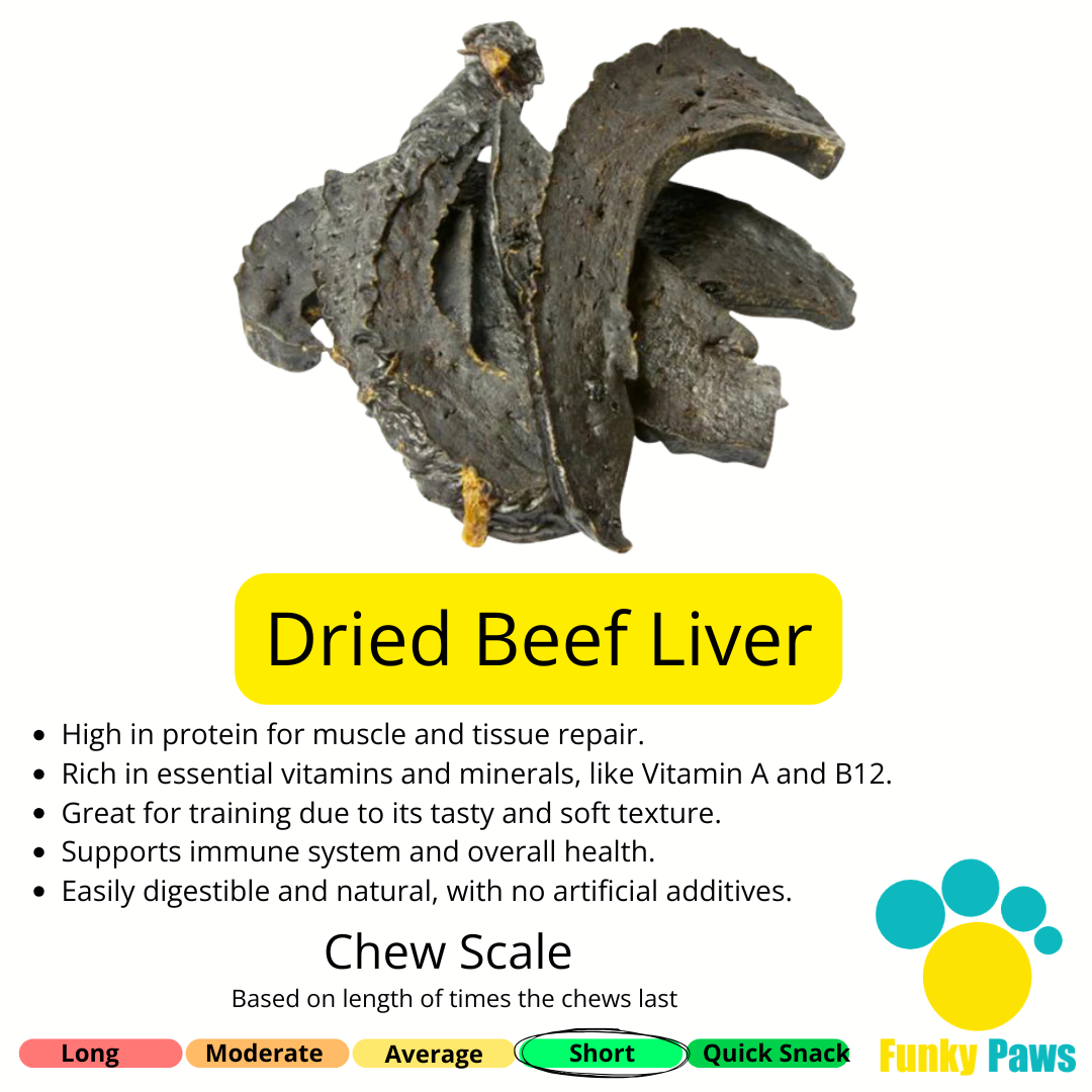 Dried Beef Liver 200g