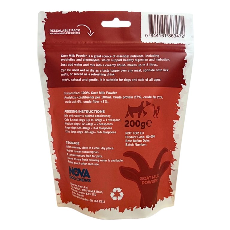 Goat Milk Powder – 100% Natural (200g)