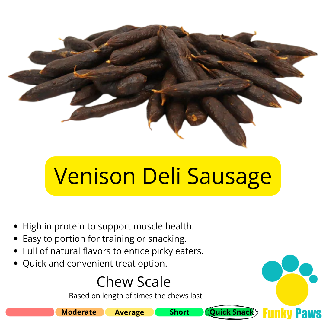 Venison Mini Sausage - 100g