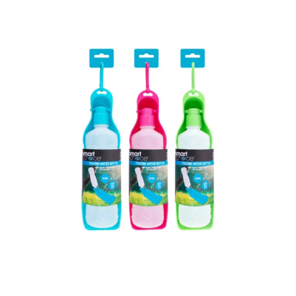 Summer Folding Pet Water Bottle 500ml | Funky Paws Co