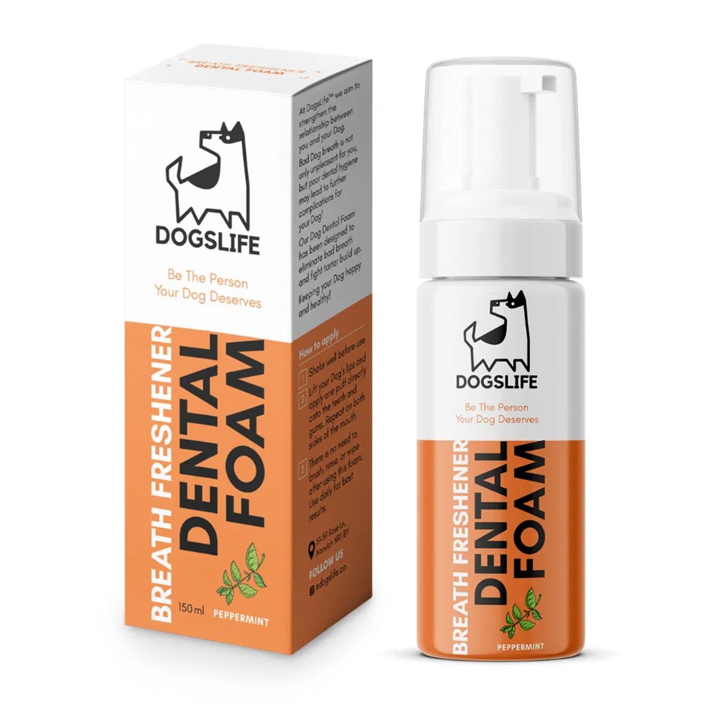 Dogs Life Breath Freshner Dental Foam