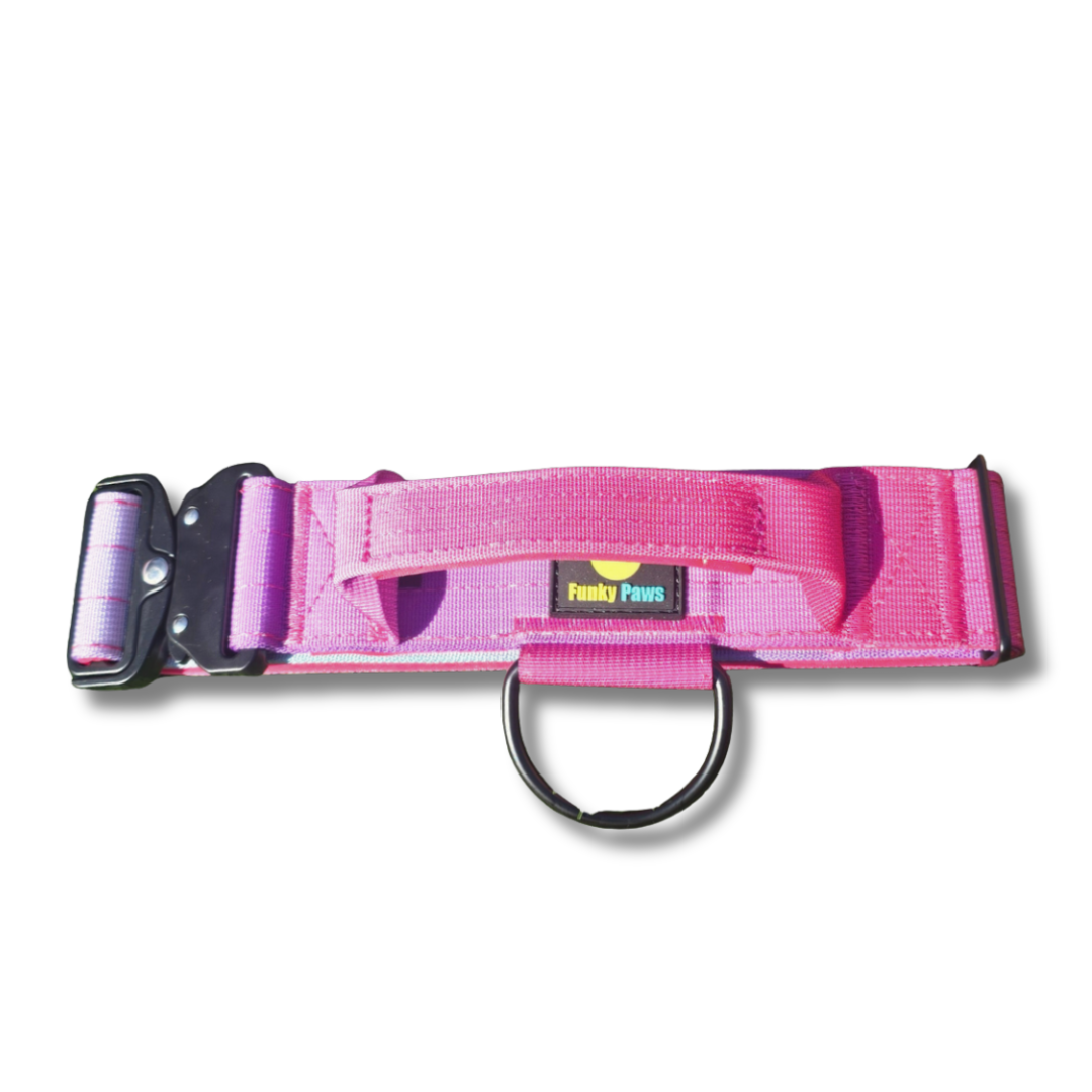 Pink Ultimate Strength Collar – Strength, Comfort & Safety for Every Pup