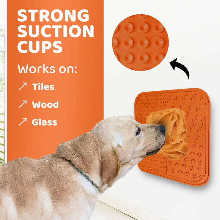 Dogs Life Lick Mat, Spreader Tool & Cleaning Brush