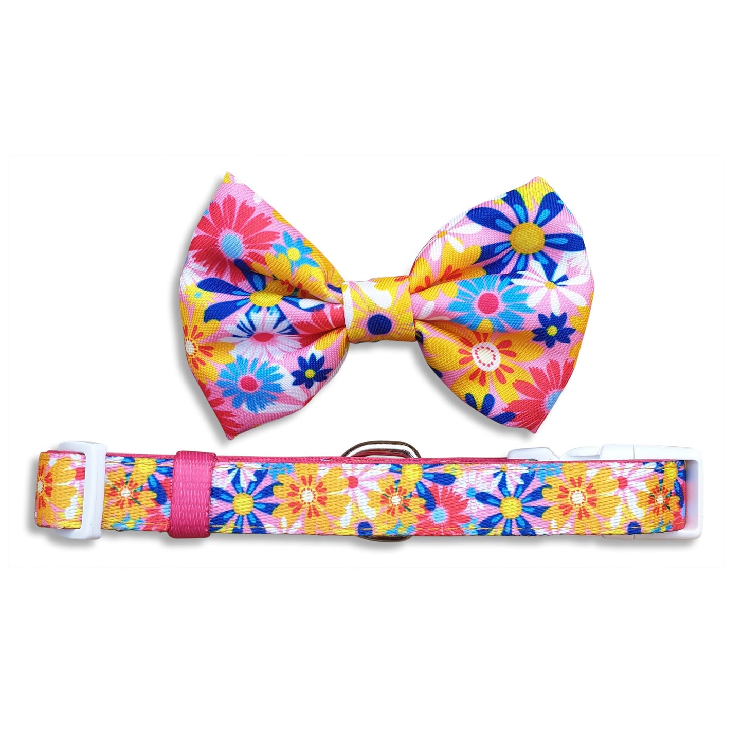 Collar & Bowtie - Flowers