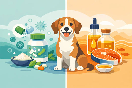Dog Probiotics Versus Salmon Oil