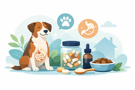 A Simple Digestive Supplement Routine for Dogs