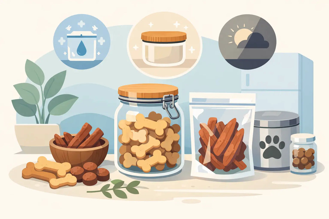 How to Store Natural Dog Treats Properly