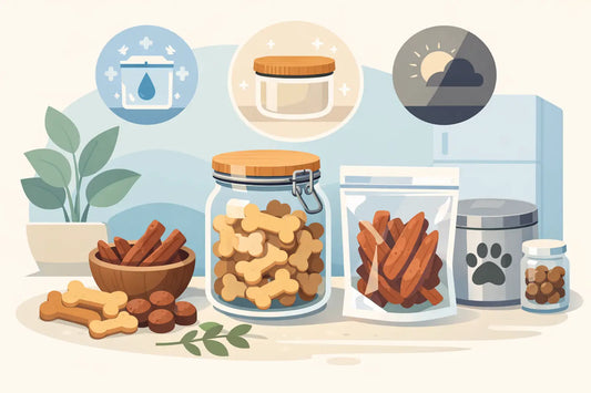 How to Store Natural Dog Treats Properly