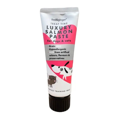Fred&Ginger Luxury Salmon Paste for Dogs & Cats