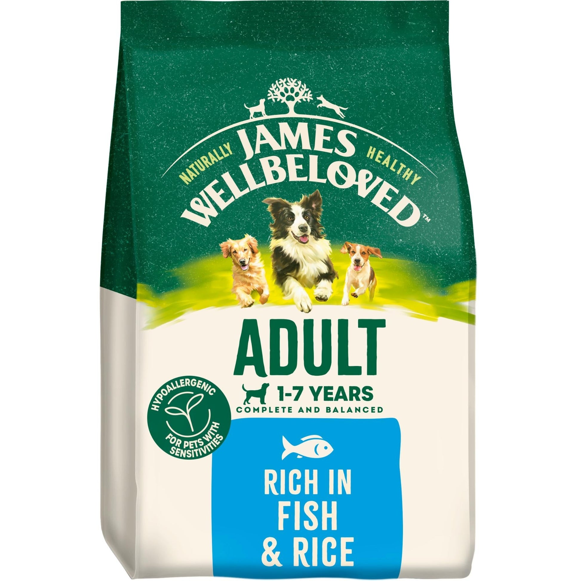 James Wellbeloved Adult Fish & Rice dry dog food