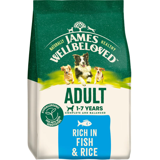 James Wellbeloved Adult Fish & Rice dry dog food