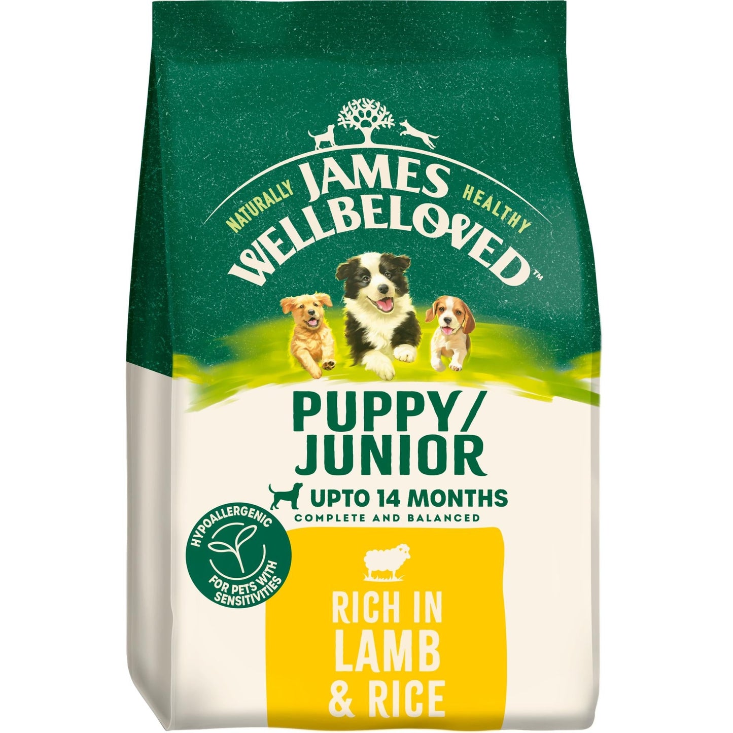 James Wellbeloved Puppy Lamb & Rice dry dog food