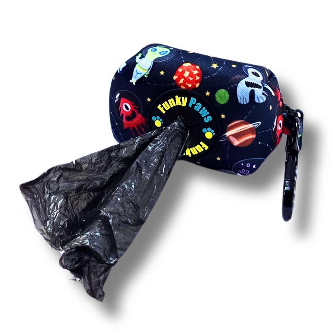 Poo Bag Holder - Outer Space