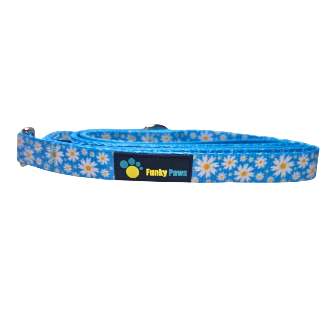 Double Handle Lead - Cool Daisy