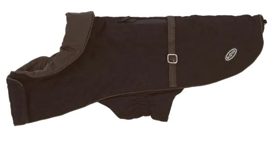 BUSTER City Waterproof Breathable Dog Coat - Bitter Chocolate