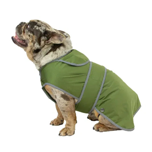 Khaki Stormguard Lightweight Waterproof Dog Coat