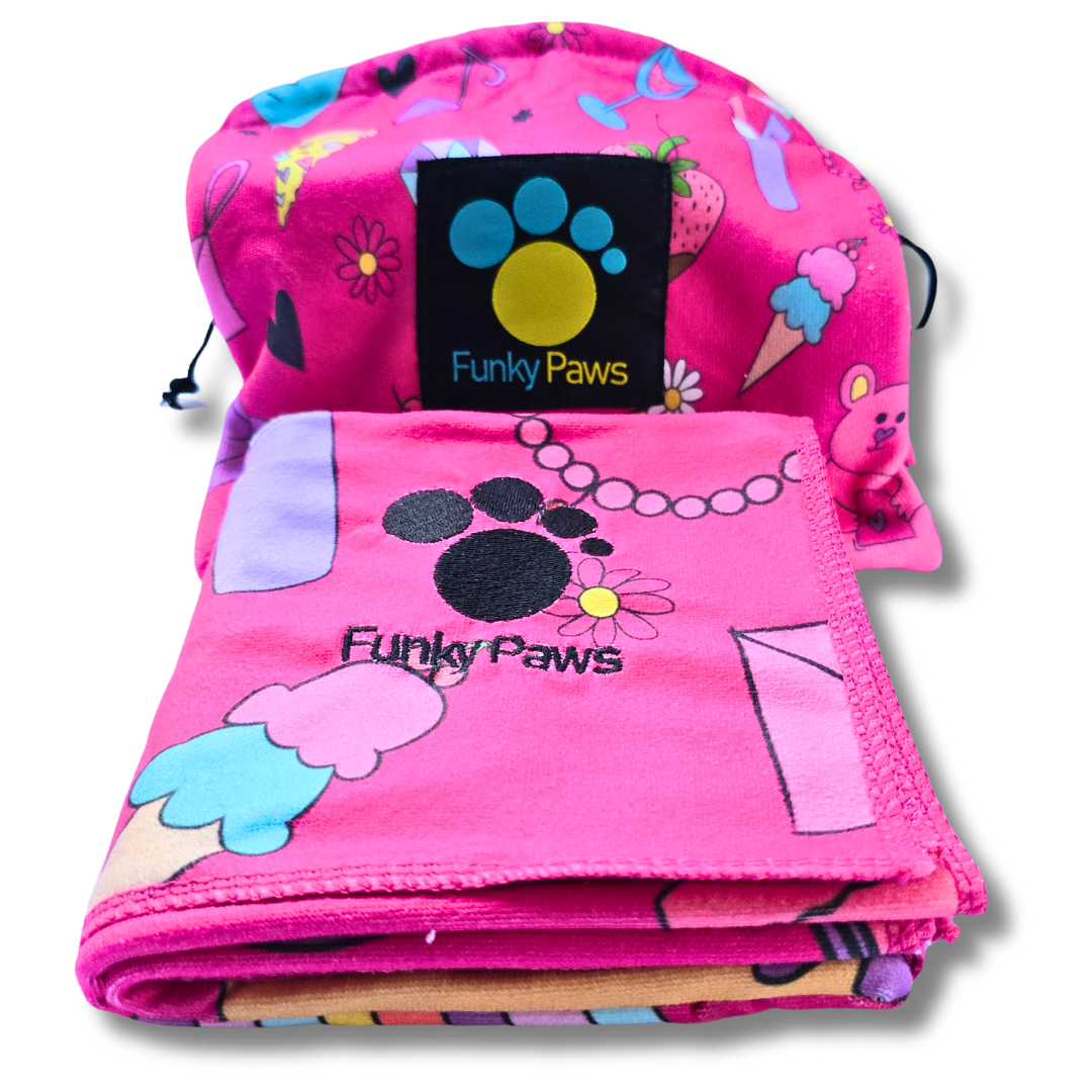 Dog Towel - Girl's BFF's