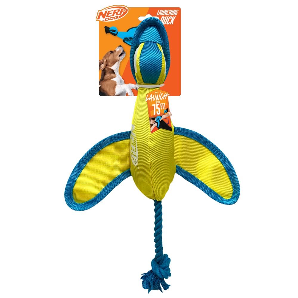 Nerf Dog Crinkle Wing Nylon Duck 16.5in