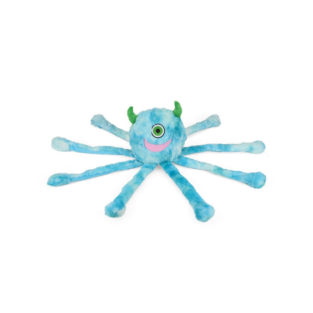 Petface Buddies Alien Octopus Plush Dog Toy Large - lifestyle shot | Funky Paws Co