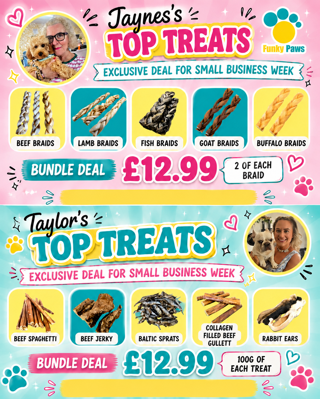 Owners Top Treats – Top Treats Bundle | Funky Paws Co
