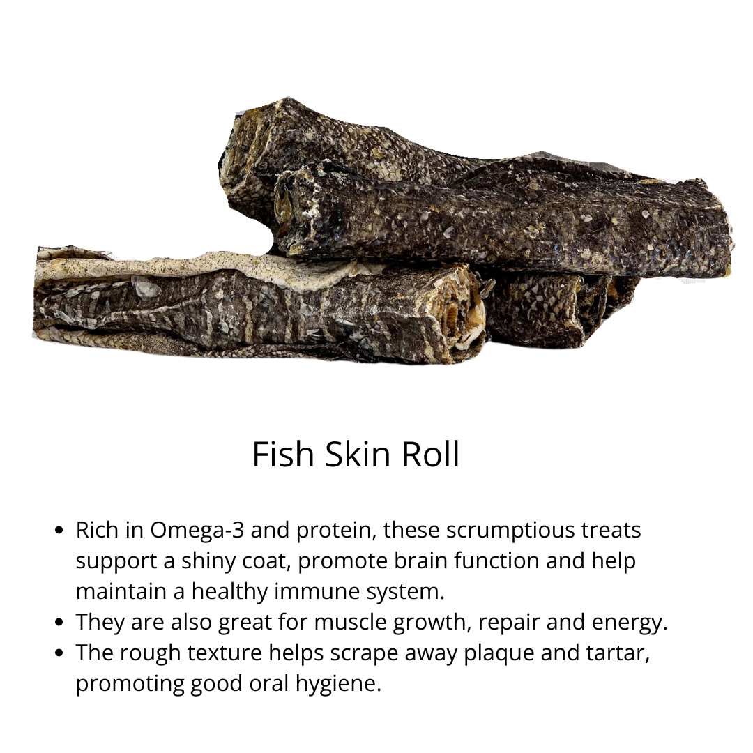 Fish Skin Rolls