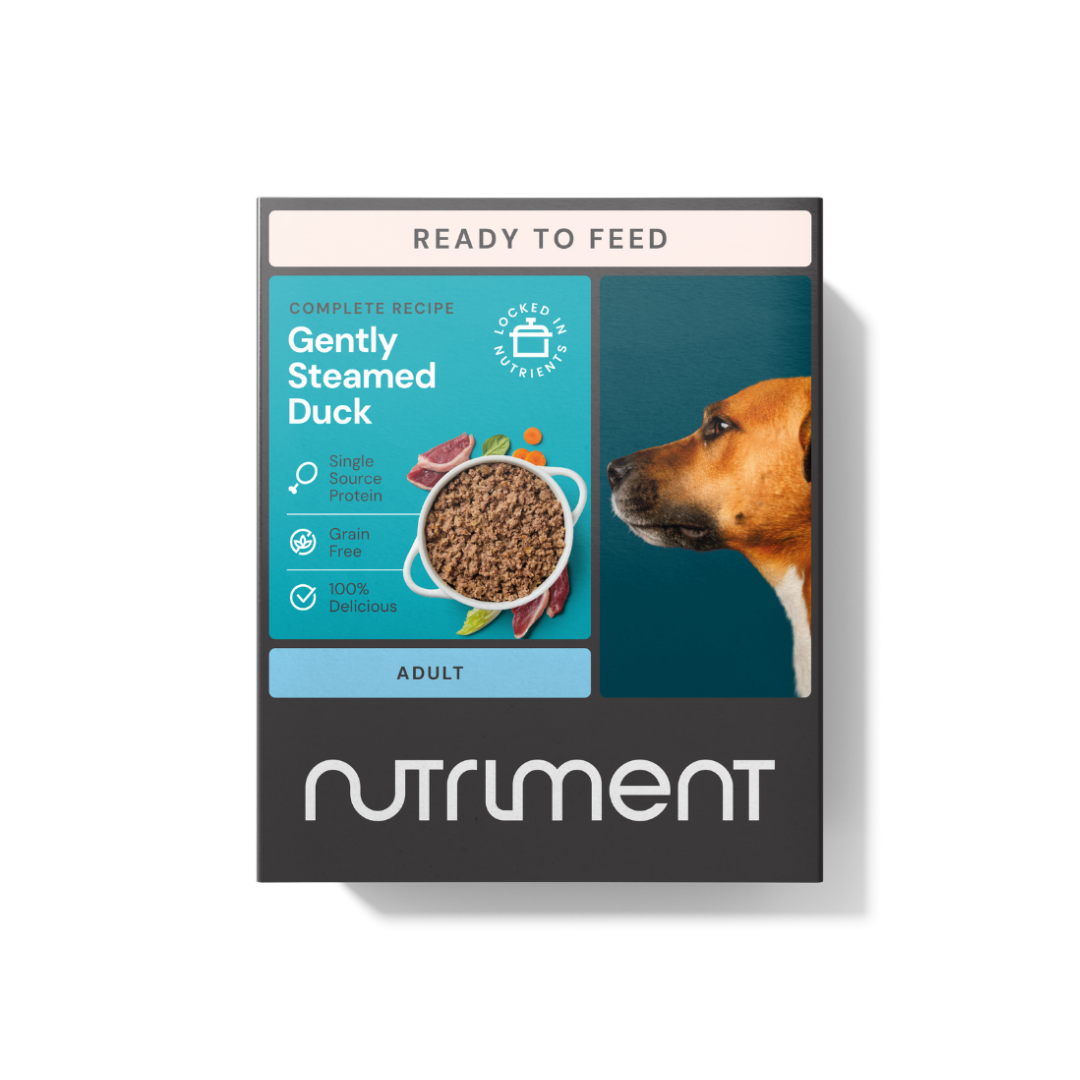 Nutriment Gently Steamed Duck Recipe for Dogs 395g
