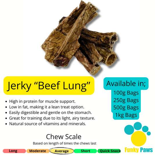 Jerky (1kg, 500g, 250g, 100g)