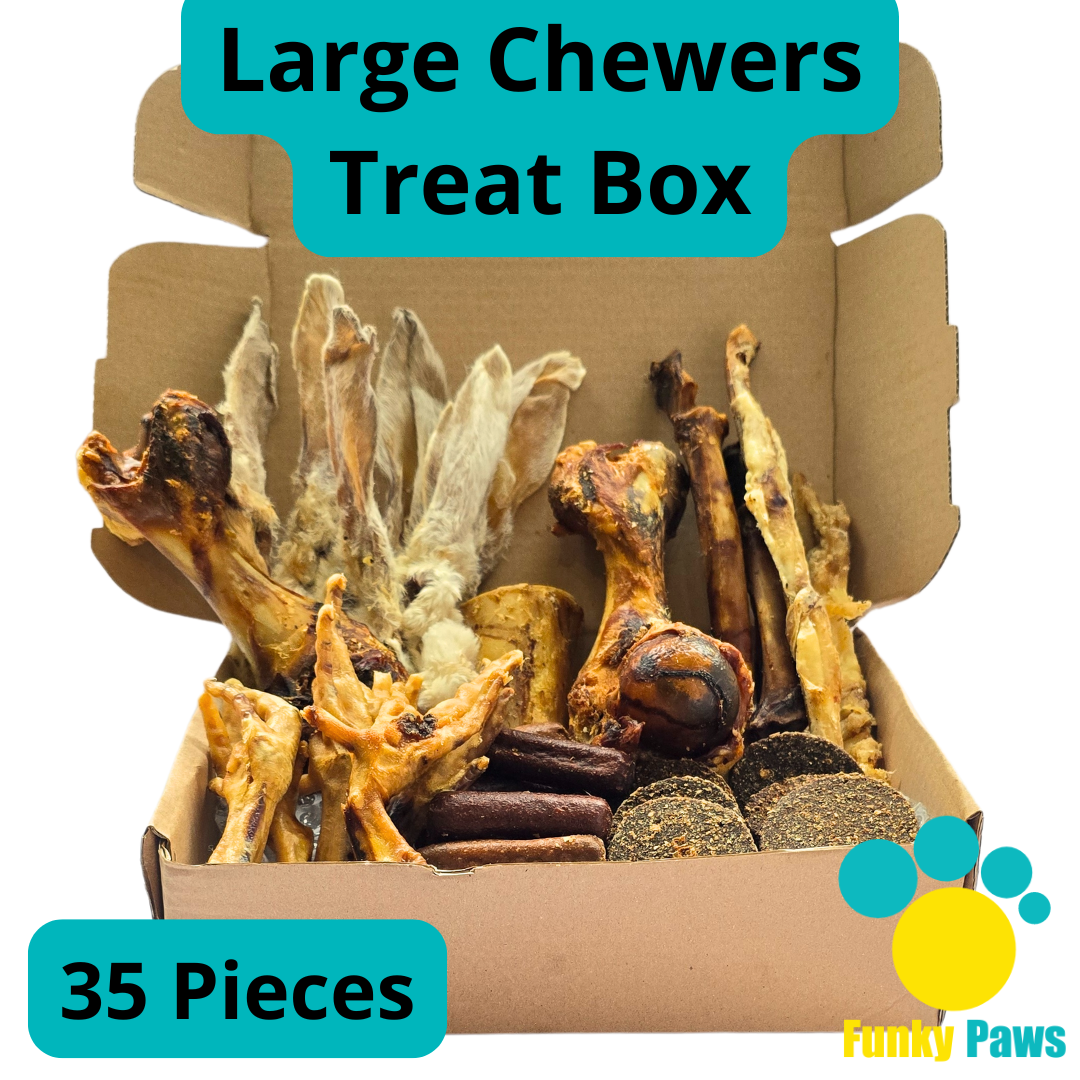 35 Piece All Natural Large Chewers Treat Box