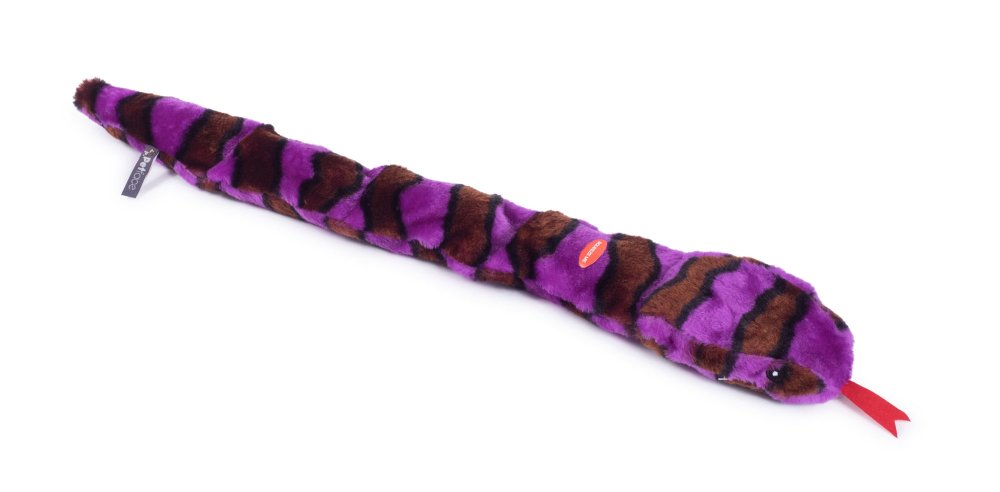 Plush Snake Dog Toy 70cm - lifestyle shot | Funky Paws Co