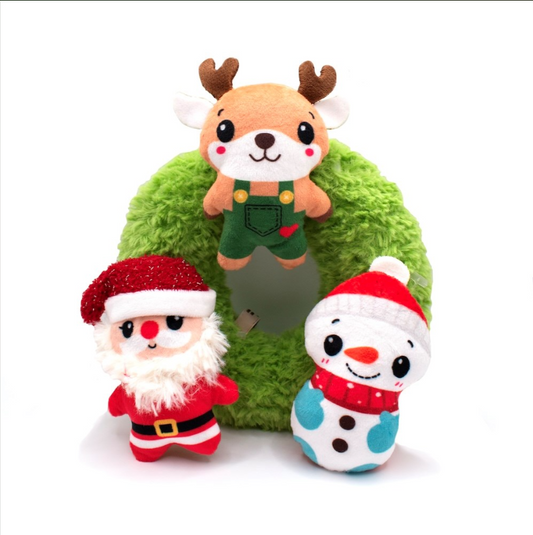 Santa and Friends - Wreath