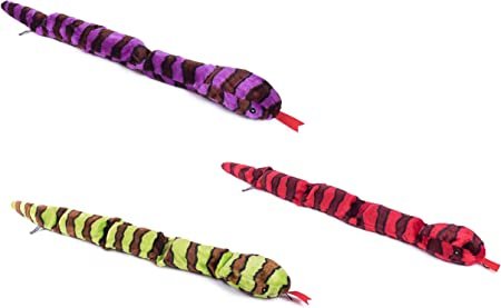 Plush Snake Dog Toy 70cm - size guide | Funky Paws Co