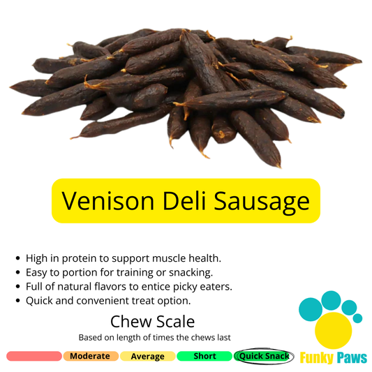 Venison Mini Sausage - 100g