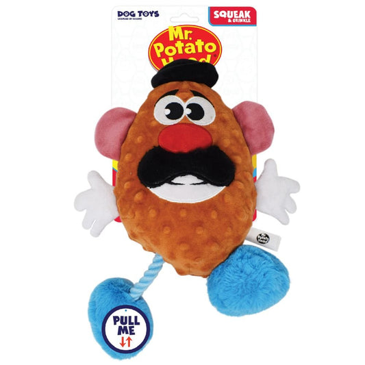 Hasbro Dog Toys Squeak and Crinkle Mr. Potato Head 11in