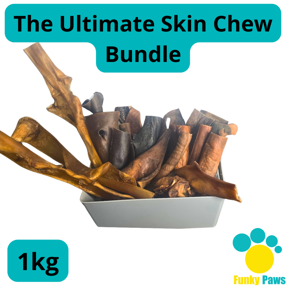Ultimate Skin Chew Bundle | Natural Long-Lasting Dog Chews UK | Funky ...