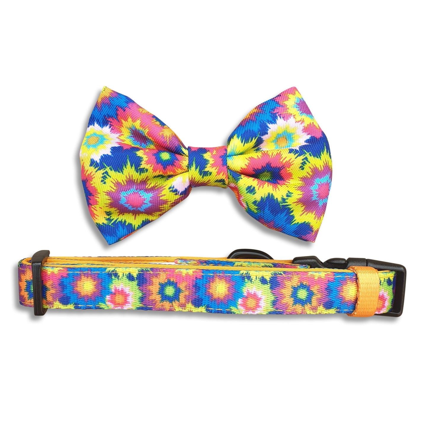 Collar & Bowtie - Tie Dye