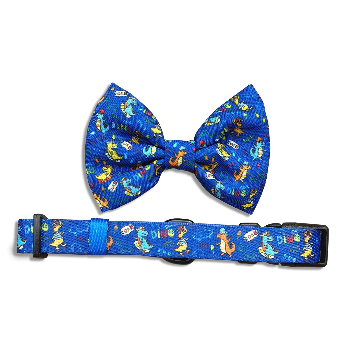 Collar & Bowtie - Funky Dino